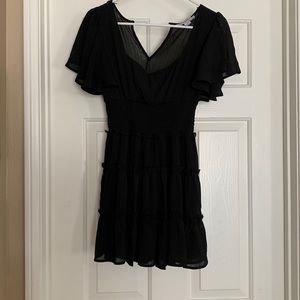 “Favlux Fashion” - black mini dress